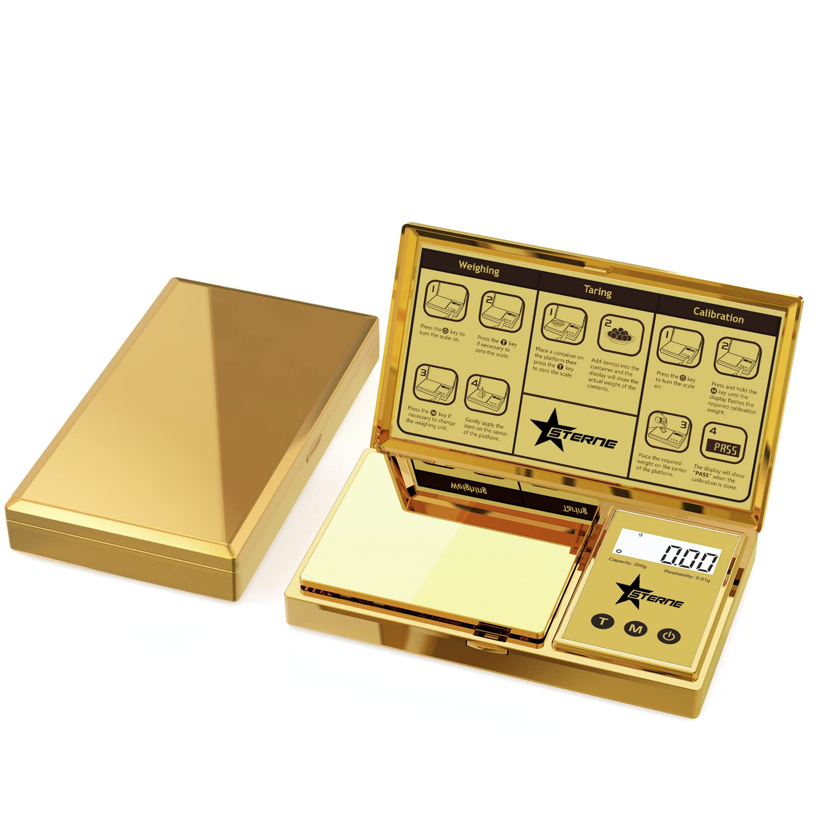 Gold Scale 200g x 0.01g STERNE
